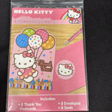 2010 Sanrio | Hello Kitty | Balloon Dreams | Thank You Cards | 8- Count | New!