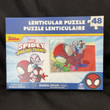 Disney Junior Marvel Spidey & His Amazing Friends 48pc Lenticular Puzzle 12 x 9"