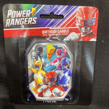 Power Rangers Classic Birthday Candle 3.5”