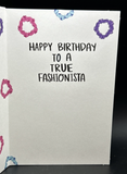 Happy Birthday Greeting Card w/Envelope2