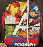 Kids Marvel Avengers Backpack Zip Closure Adjustable Straps By Ruz