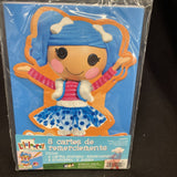 Lalaloopsy Adventure Rag Doll Nick Jr Birthday Party Thank You Notes Cards