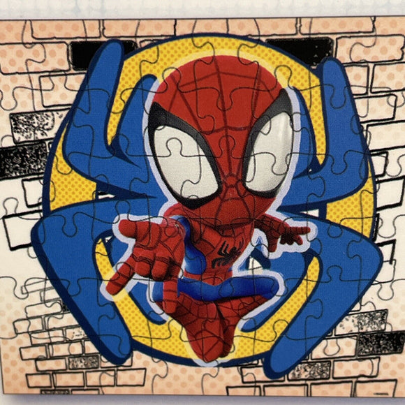 Marvel Spidey Brick Wall Pose 48Pc Puzzle 10”x9”
