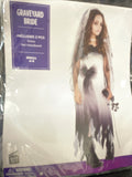Graveyard Bride Halloween Costume For Girls Size Small 4-6