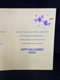 Happy Halloween Grandson Greeting Card w/Envelope