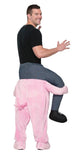 Ride-On Piggy Back Ride Adult Costume1