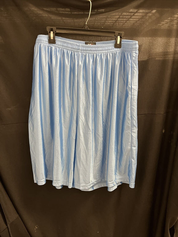 Yale Athletic Shorts Light Blue Elastic Waist w/Drawstring Medium