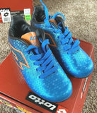 Lotto Spectrum Elite WW Blue/Orange Youth Soccer Clears Sz 10w NEW