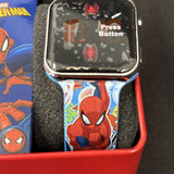 Spiderman LED Kids Watch With Color Graphic Band 2