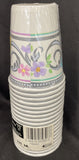 Blessed Day Cross Religious Theme Easter Holiday Party 9 oz. Paper Cups 18Ct