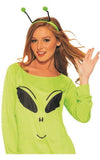 Spaced Out Green Alien Shirt and Leggings Adult  Standard Size Fits up to 14/161