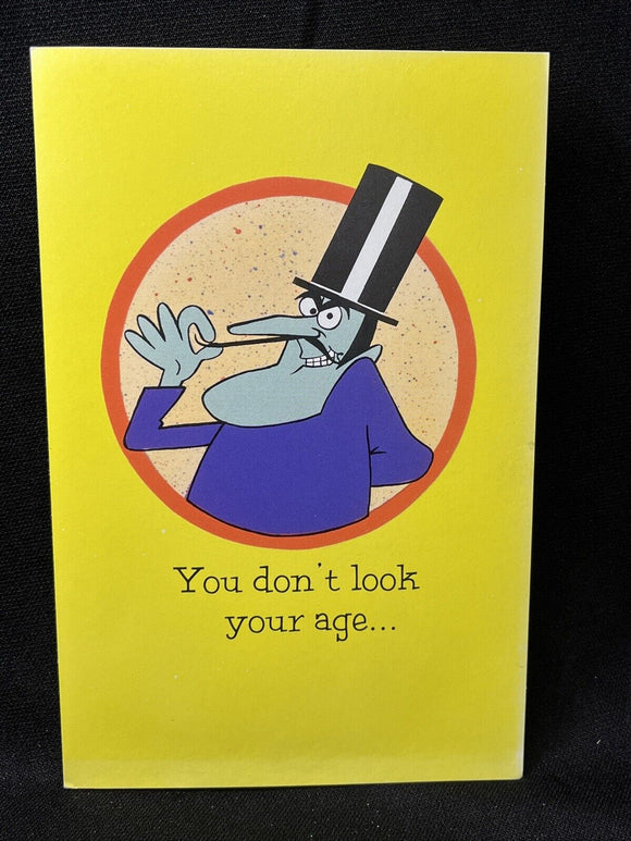 Humor Birthday Greeting Card w/Envelope