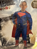 Superman Justice League DC Superhero Child Costume Muscle Chest Medium (8-10)0