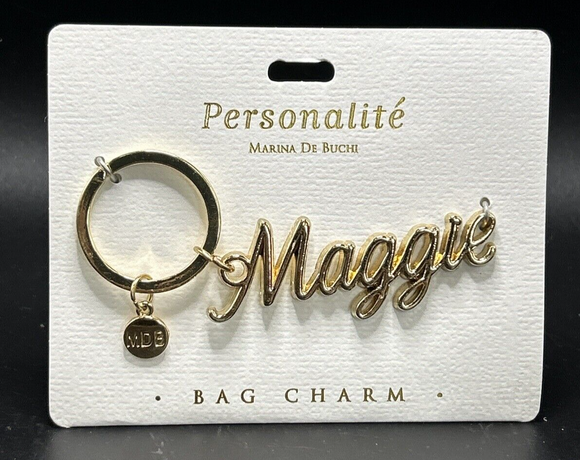 Personalite Marina De Buchi Personalized Bag Charm Maggie