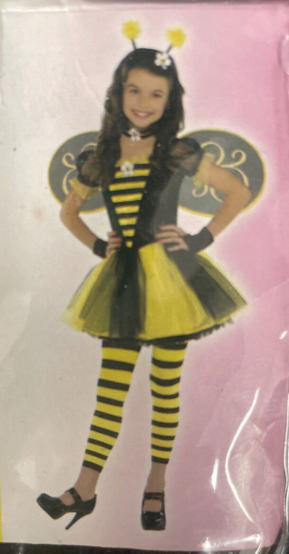 Totally Bumblebee Girl's Halloween Costume Med 8-10