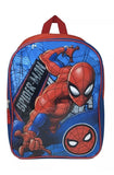 Spider-Man 15" School Backpack Web-Slinger Marvel Comics Bag Boys Blue