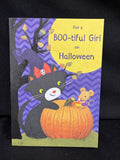 Happy Halloween Young Girl Greeting Card w/Envelope