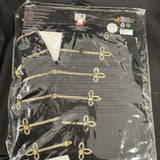 Micheal Jackson Child Military Jacket - Black Size S 4-6