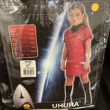 Rubie's Star Trek Uhura Dress Kids Costume - Medium 8-10 Red