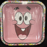 SpongeBob SquarePants All the Faces Small Square Paper Plates (8ct)