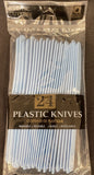 Amscan Plastic Knives - Powder Blue 24Ct