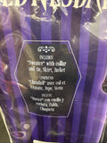 Wednesday Addams Nevermore Academy 3pc Halloween Costume Women's M(8-10)3