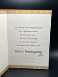 Happy Thanksgiving Great-Grandma Greeting Card w/Envelope