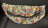 Marvel Spiderman Comic Cross Body or Around Waist Fanny Pack Adjustable NWT0