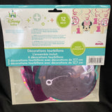 Disney Minnie's Fun To Be One Value Pack Foil Swirl Decorations~First Birthday