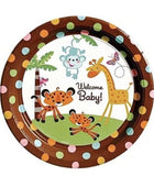 Fisher Price Toy Cute Kids ABC Baby Shower Party 10.5" Paper Banquet Plates