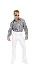 Disco 70s White Costume Pants For Men White 40”0