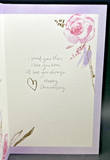 Happy Anniversary Beautiful Wife Greeting Card w/Envelope3
