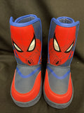 Spiderman Light Up Toddler Boys Snow Boot Size 9