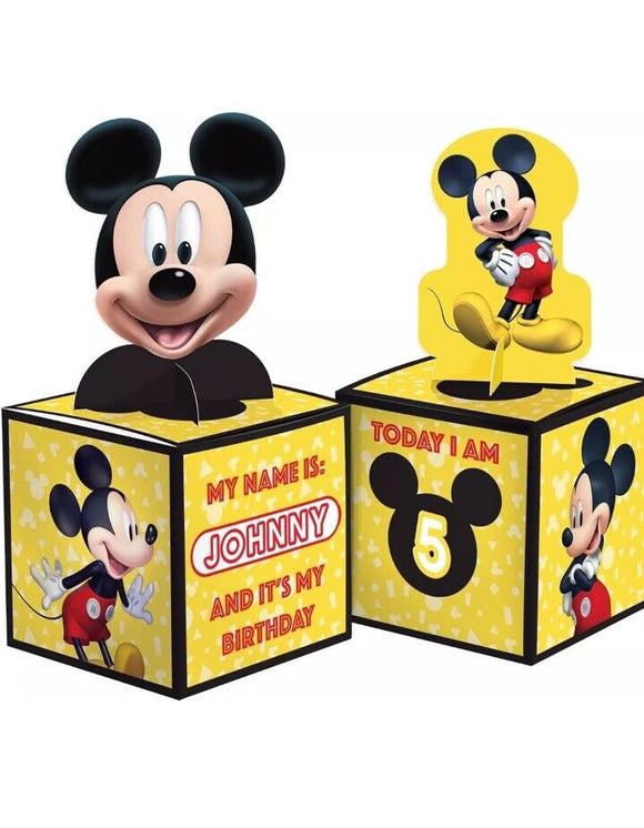 Mickey Mouse Forever Disney Clubhouse Kids Birthday Party Table Decorating Kit