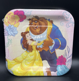 Disney Beauty and the Beast 7" Plates Pack of 8