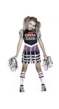Fun World Zombie Fearleader Costume, X-Large 14-16, Multicolor
