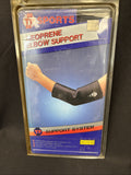 New Vintage Sport Elbow Support Brace Duke Strains Sprains Compression Med4