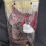 Fun World High Seas Buccaneer 5pc Costume - Kids Medium 6-10 Brown Red White