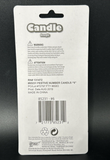 Festive Number 6 Candle Green Forum Novelties 2.5"