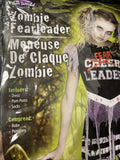 Fun World Zombie Fearleader Costume, X-Large 14-16, Multicolor