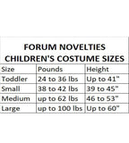 Forum Novelties I'm Invisible Costume Stretch Body Suit, Ninja Print, Child L...1