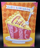 For Girl Thanksgiving Greeting Card w/Envelope