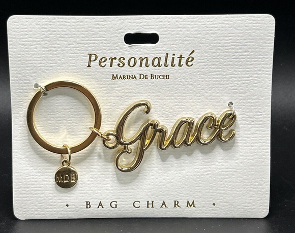 Personalite Marina De Buchi Personalized Bag Charm Grace