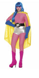 Be Your Own Hero Women's Pink Costume Accessory Shirt - Size Medium0