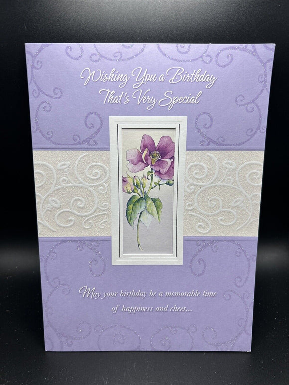 Wishing You Special Birthday Greeting Card w/Envelope