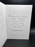 Congratulations on Birth of Granddaughter Greeting Card w/Envelope