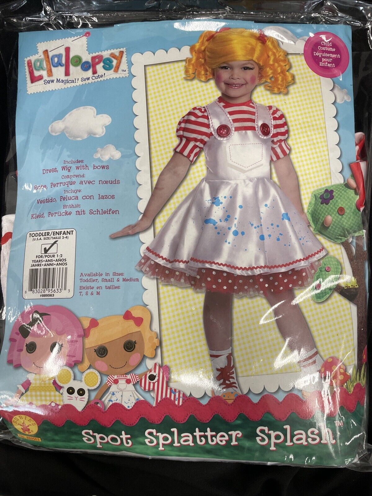Lalaloopsy Deluxe Spot Spatter Splash Costume