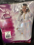 Rainbow Princess Renaissance Fairy Fancy Dress Large 12-14 Child Costume