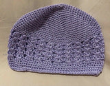 Baby Lavender Crochet Beanie Big Dreamz0