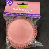 Cupcake Cases 75/pkg - Pink